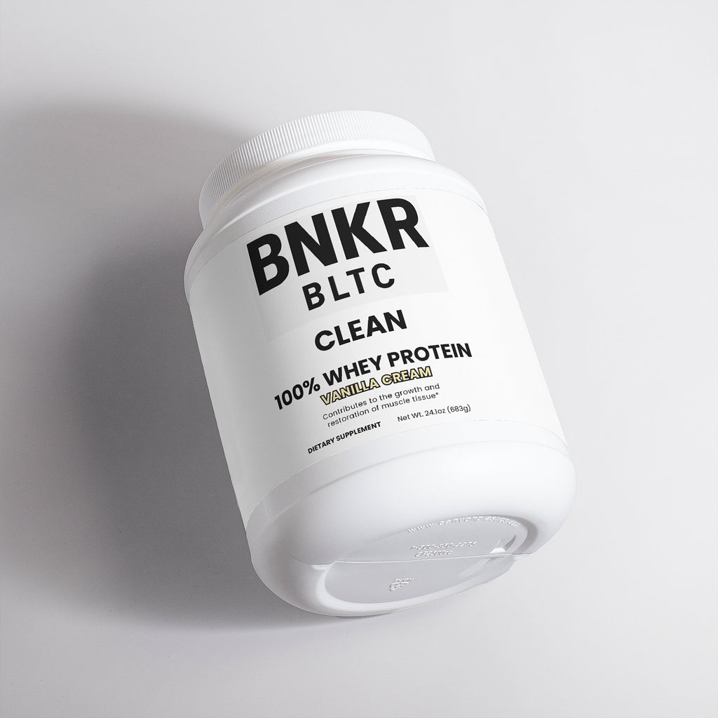 BNKR Clean 100% Whey Isolate (Vanilla Cream)