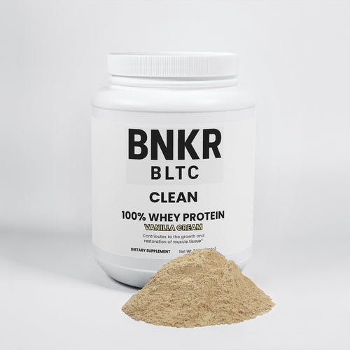 BNKR Clean 100% Whey Isolate (Vanilla Cream)