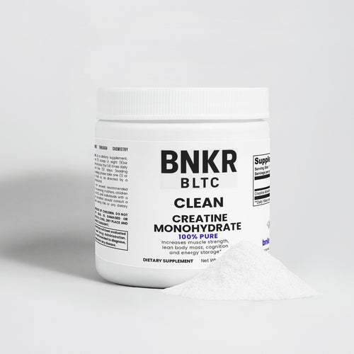 BNKR Clean 100% Creatine Monohydrate