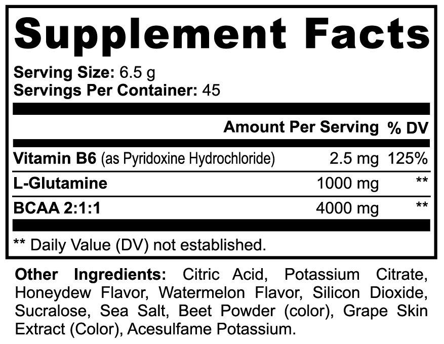 Bunker Insurance PostGame BCAA (MIAMI MELON)